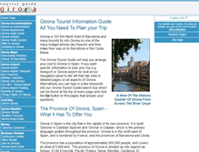 Tablet Screenshot of girona-tourist-guide.com